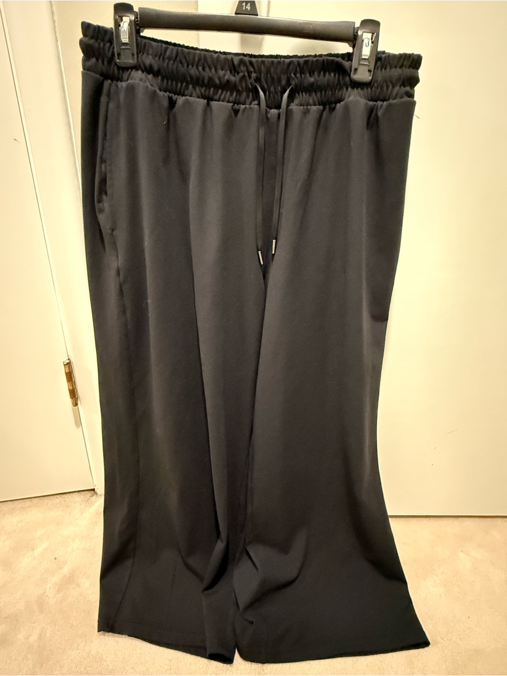 Yogalicious women’s Culottes Black Drawstring Jogger Pants